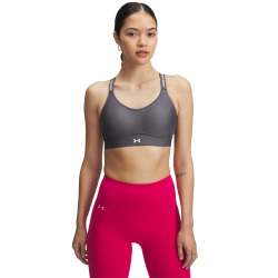 UNDER ARMOUR Infinity 2.0 Mid Support Sport-BH Damen 026 - castlerock/white M A-C