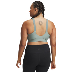 UNDER ARMOUR Infinity 2.0 High Support Zip Sport-BH Damen 348 - silica green/silica green XS A-C