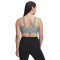 UNDER ARMOUR Infinity 2.0 High Support Zip Sport-BH Damen 348 - silica green/silica green L A-C