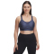 UNDER ARMOUR Infinity 2.0 High Support Sport-BH Damen 044 - downpour gray/downpour gray L A-C