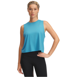 UNDER ARMOUR Vanish Elite Vent Crop-Top Damen 452 - ether blue/ether blue M
