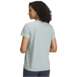 UNDER ARMOUR Off Campus Core T-Shirt Damen 349 - silica green/white XXL