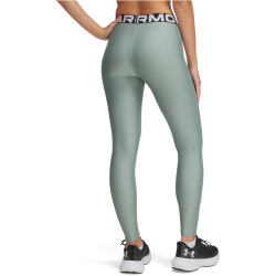 UNDER ARMOUR HeatGear Leggings Damen 348 - silica green/white S