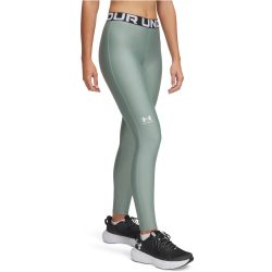 UNDER ARMOUR HeatGear Leggings Damen 348 - silica green/white L