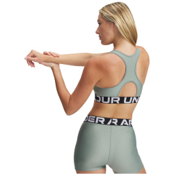 UNDER ARMOUR HeatGear Armour Mid Support Sport-BH Damen...