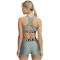 UNDER ARMOUR HeatGear Armour Mid Support Sport-BH Damen 348 - silica green/white M