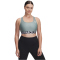 UNDER ARMOUR HeatGear Armour Mid Support Sport-BH Damen 348 - silica green/white L