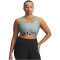 UNDER ARMOUR HeatGear Armour Mid Support Sport-BH Damen 348 - silica green/white L