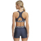 UNDER ARMOUR HeatGear Armour Mid Support Sport-BH Damen 044 - downpour gray/white M