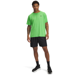 UNDER ARMOUR Woven Shorts Herren 005 - black/cyber green XL