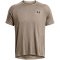 UNDER ARMOUR Tech Strukturiertes Trainingsshirt Herren 200 - taupe dusk/black XXL