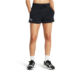 UNDER ARMOUR Icon Boxer Fleeceshorts Damen 001 - black/white M