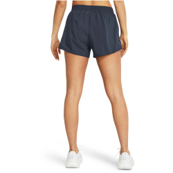 UNDER ARMOUR Fly-By Shorts Damen 044 - downpour gray/downpour gray/reflective S