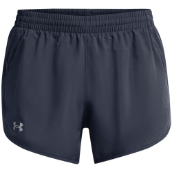 UNDER ARMOUR Fly-By Shorts Damen 044 - downpour gray/downpour gray/reflective M