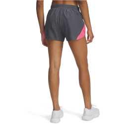 UNDER ARMOUR Fly-By Shorts Damen 027 - castlerock/super pink/reflective S