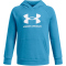 UNDER ARMOUR Rival Fleece Big Logo Hoodie Jungen 452 - ether blue/white M (137-149 cm)