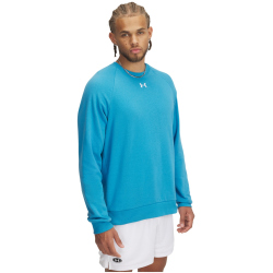 UNDER ARMOUR Rival Fleece Crew Sweatshirt Herren 452 - ether blue/white XL