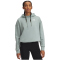 UNDER ARMOUR Essential OverSized Fleece Hoodie Damen 349 - silica green/white XS
