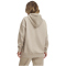 UNDER ARMOUR Essential OverSized Fleece Hoodie Damen 300 - city khaki/white M