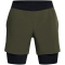 UNDER ARMOUR Vanish Elite 2in1 Trainingsshorts Herren 390 - marine od green/black/black XXL