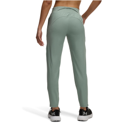 UNDER ARMOUR OutRun The Storm wasserabweisende Laufhose Damen 348 - silica green/reflective S