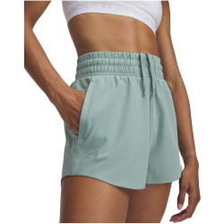 UNDER ARMOUR Flex Woven 3" Shorts Damen 348 - silica green/silica green L