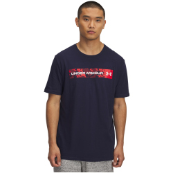 UNDER ARMOUR Camo Stripe T-Shirt Herren 411 - midnight...