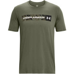 UNDER ARMOUR Camo Stripe T-Shirt Herren 390 - marine od green/black/white S