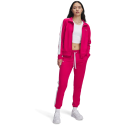 UNDER ARMOUR Trainingsanzug aus Trikotstoff Damen 681 - shaded fuchsia/white/white XS