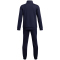 UNDER ARMOUR Knit Trainingsanzug Jungen 410 - midnight navy/downpour gray/downpour gray XS (122-127 cm)