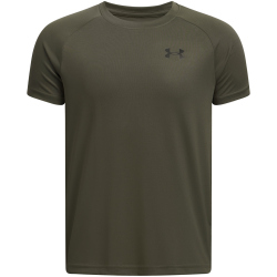 UNDER ARMOUR Tech 2.0 kurzarm Trainingsshirt Jungen 391 - marine od green/black M (137-149 cm)