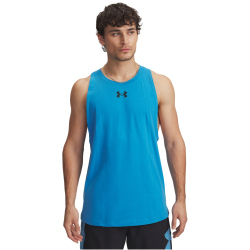 UNDER ARMOUR Baseline Baumwoll Tanktop Herren 452 - ether...