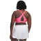 UNDER ARMOUR Armour Mid Crossback Sport-BH Damen 672 - super pink/white L