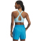 UNDER ARMOUR Armour Mid Crossback Sport-BH Damen 494 - stream/white S