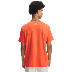 UNDER ARMOUR Sportstyle Left Chest Trainingsshirt Herren 847 - fire/white M
