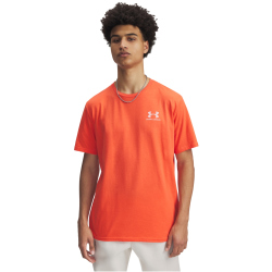 UNDER ARMOUR Sportstyle Left Chest Trainingsshirt Herren 847 - fire/white 3XL