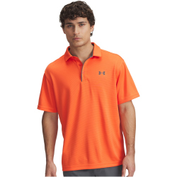 UNDER ARMOUR Tech Poloshirt Herren 847 - fire/pitch gray M