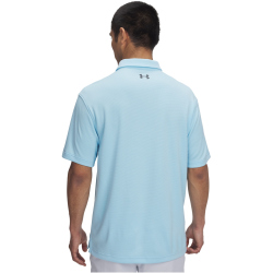 UNDER ARMOUR Tech Poloshirt Herren 494 - stream/pitch gray XXL