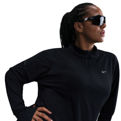 NIKE Swift Dri-FIT UV 1/4-Zip Laufshirt Damen