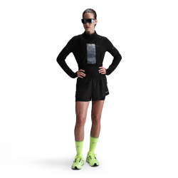 NIKE Swift Dri-FIT Mid-Waist 2in1 Laufshorts Damen