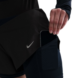 NIKE Swift Dri-FIT Mid-Waist 2in1 Laufshorts Damen