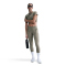 NIKE Pro Mid-Waist 7/8-Leggings Damen