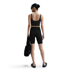 NIKE Zenvy Rib Light-Support Longline gepolsterter Sport-BH Damen