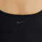 NIKE Zenvy Rib Light-Support Longline gepolsterter Sport-BH Damen