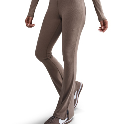 NIKE Sportswear Chill Knit Mini-Rib Flared Leggings Damen