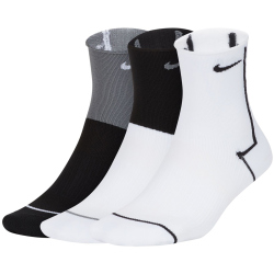 3er Pack NIKE Everyday Plus Lightweight Training Ankle Socken Damen