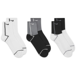 3er Pack NIKE Everyday Plus Lightweight Training Ankle Socken Damen
