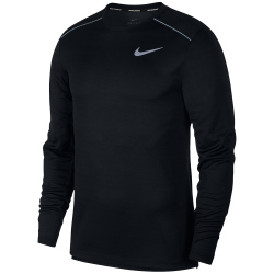 NIKE Miler Dri-FIT langarm Laufshirt Herren