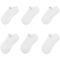 6er Pack NIKE Everyday Cushioned Training No-Show Socken 100 - white/black 46-50