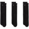 3er Pack NIKE Everyday Plus Cushioned Crew Trainingssocken 010 - black/white 34-38